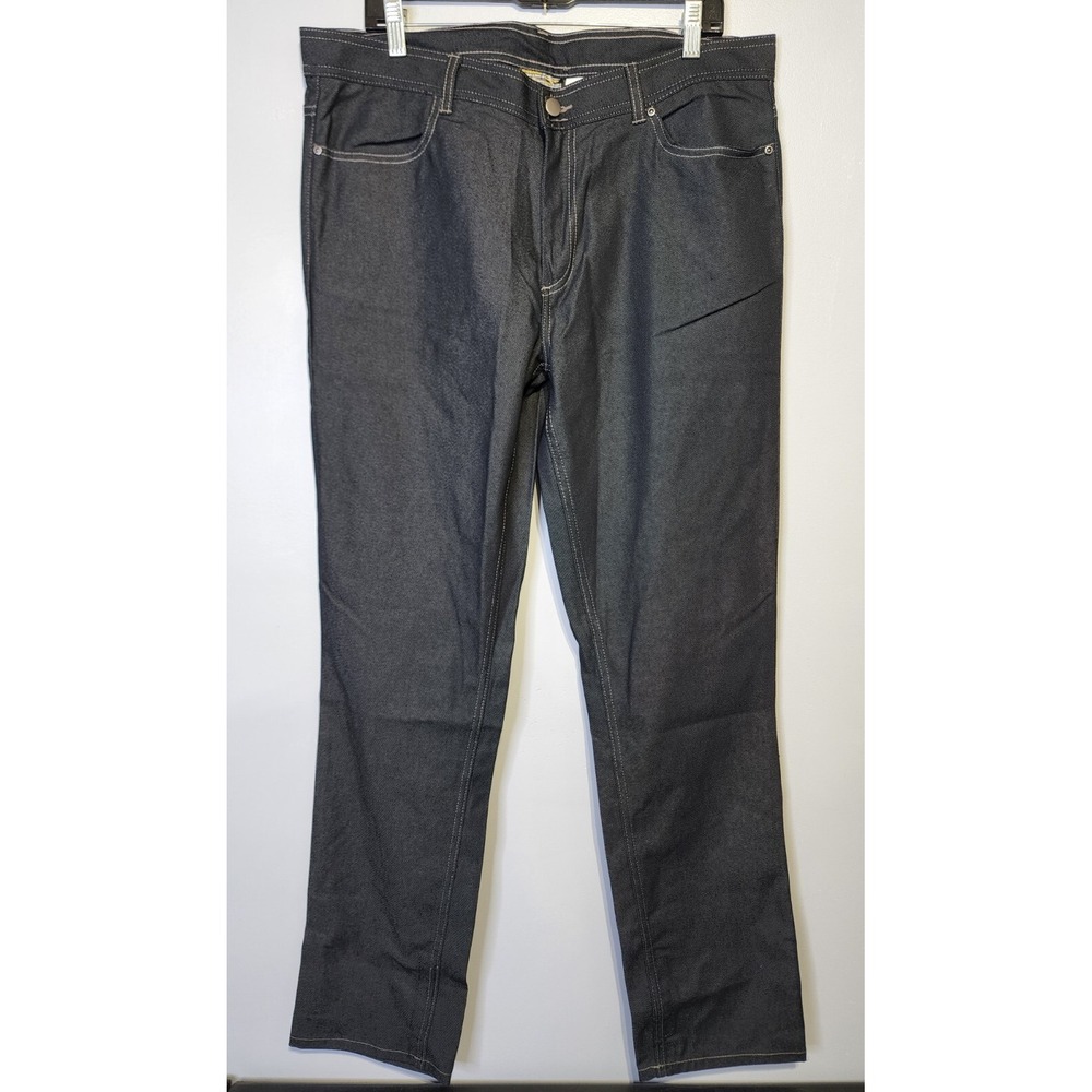 McDonald's Brand MC211 Jeans Mens Size 36x35 Black‎ Workwear Pocket Pants